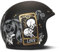 DMD Retro Cards Matt Black Open Face Helm Jethelm Motorradhelm ECE22.06, L