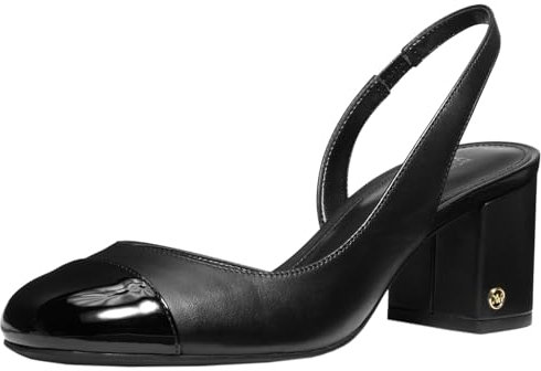 Michael Kors Women's Perla Flex Sling Pump, Black, 8