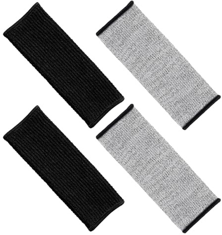 DIYEAH Maniche Protettive Antitaglio 20 CM per Uomo Set da 2 Paia Protezioni per Avambracci Resistenti a Forature e Spine Maniche da Lavoro Traspiranti per Giardinaggio Saldatura e