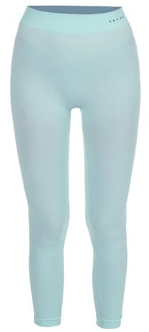 FALKE Damen Baselayer-Hose Warm Long W Ti Funktionsmaterial schnelltrocknend 1 Stück, Grün Jade 7439, XS
