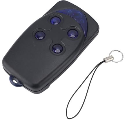 Ouvre-Télécommande de Porte de Garage, Télécommande de Porte de Garage sans Fil 433,92 MHz, Distance de Transmission de 50 à 150 M pour Porte à Volet Roulant (FLO4-RS)