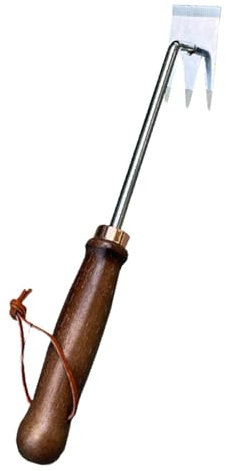 Herramienta de Garra de jardín, Herramienta de Hierba de jardín | Manganese Steel Garden Cultivator Grass Puller | Manual ergonómico Cultivador Dispositivo de desmalezado a Mano para