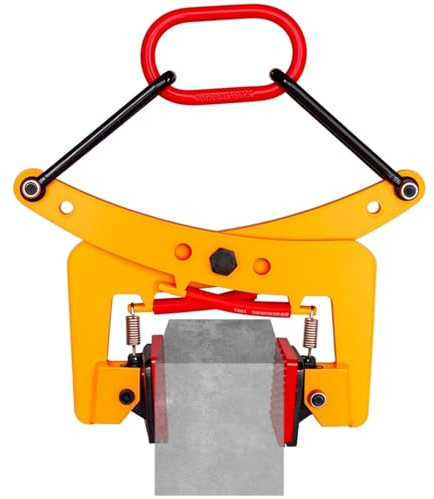 Pinza da 280 kg, apertura regolabile da 8 a 30 cm, per sollevare e trasportare pietre