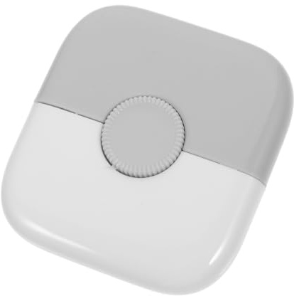 WRITWAA Peigne Coupe-franges Manuel 2-en-1 pour Femmes, Tondeuse à Pointes Fourchues, Portable et Pratique en Abs et Acier Inoxydable, pour Voyage et Usage Extérieur