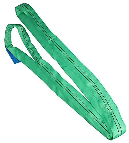 aqxreight Round Sling Soft Lifting Hoist Webbing 2T Endless Strap Accessory for Transportation2 Meters Damaging Surfaces Conditions DESIGN Webbing Lifting Can Soft Sling on for The (#1)