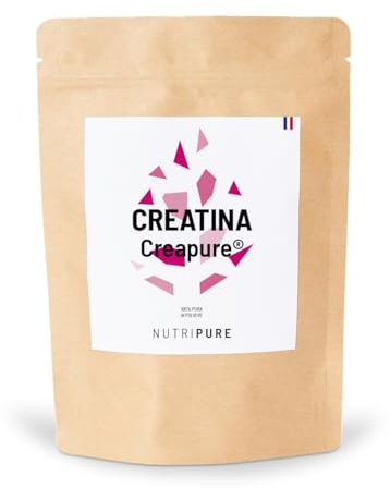 Nutripure | Creatina Monoidrato in Polvere Creapure® 100% Pura | Gusto Neutro | Vegana | Aumento della Forza Muscolare | Ideale per Sport Intensi e per il bodybuilding| 150 g | Prodotto in Germania