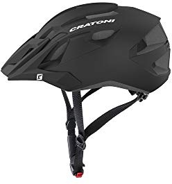 Cratoni Unisex – Erwachsene AllRide (MTB) Fahrradhelm, Schwarz, One Size