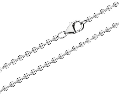 NKlaus 70 cm kulkedja 3 mm 925 silverhalsband 4262 silverhalsband