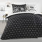 BaSaTex Winter Flausch Partner Fleece Bettwäsche Set | 4 Teilige Garnitur | 100% Mikrofaser | 2X 135x200 + 2X 80x80 cm | Design 01
