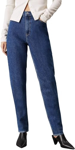 Calvin Klein jeans dam MOM Jean J20J224034, avsmalnande denim, 27W/30L, Denim (denim medium), 27W x 30L