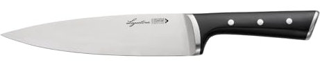 Lagostina Iceforce, Coltello da Chef 20 cm in Accaio Inox con Lama Raffreddata, Coltello da Cucina Ideale per Tritare, Sminuzzare e Affettare Diversi Ingredienti, Resistente alla Corrosione