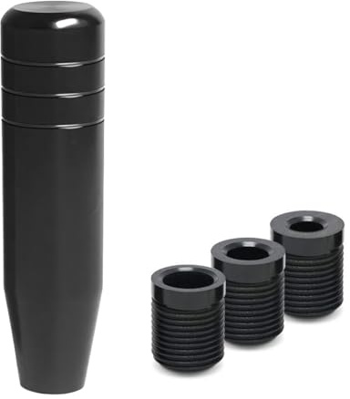 KITUREK 5 Heavy Weighted Shifter Knob, Aluminum Alloy, Black