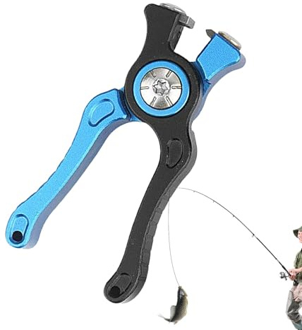 Tijeras de pesca, tijeras de pescar, pequeñas herramientas de pesca, herramientas de bolsillo para | Mango antideslizante de aleación de aluminio, herramientas de pesca, tijeras portátiles para