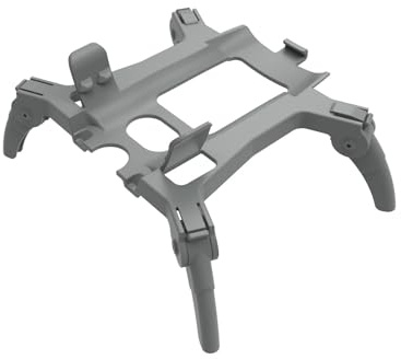 Gamba pieghevole estesa per carrello di atterraggio da 36 mm, compatibile con DJI, Air 3S, accessori per droni, kit di allenamento con treppiede (grigio)