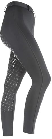 Shires Aubrion Albany Ridtights för barn – svart: 11-12