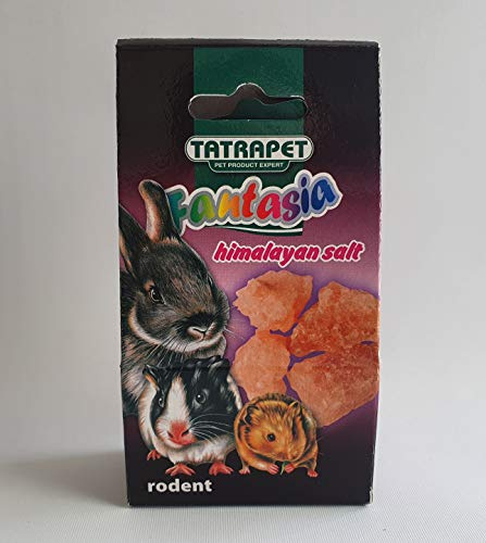 Rabbit Guinea Pig Himalayan Salt For Rodents and Animal Hamster Supplements 100g Mouse Gerbil Degu Food & Treats