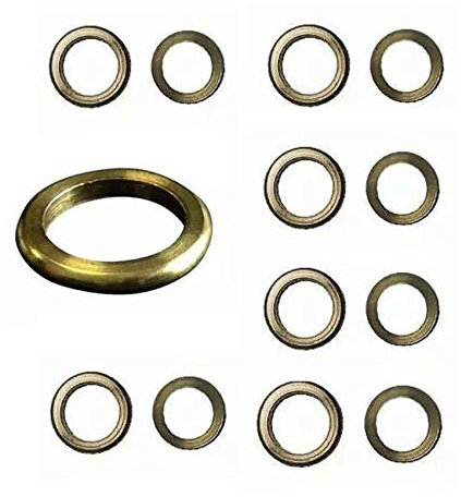 RONDELLE IN OTTONE ALZAPORTA Ø10 (confezione 12 PEZZI)