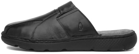 Hush Puppies Mens Carson Mule Slide Sandal, Black, 10 UK