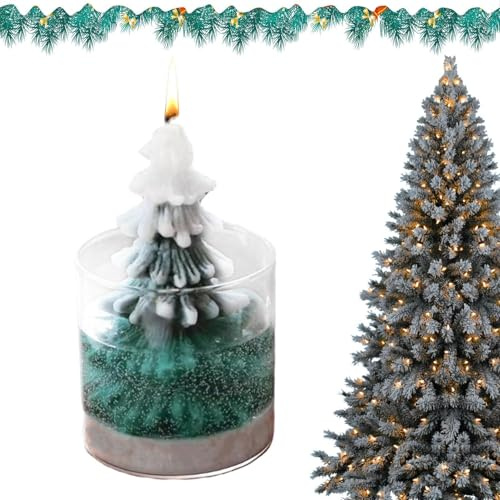 Juldoftljus, julgransformade | Parfymerade aromaterapiljus