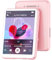 128GB Reproductor MP3 de Bluetooth 5.4, Oilsky 2,4'' Pantalla Táctil Portátil mp3, Reproductor de Música Mp3 con Altavoces, Radio FM, Ebook (Rosa)
