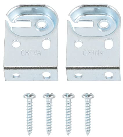 PRETYZOOM Roller Blind Bracket Square Fittings for Curtain Side Mounting Home Installation Bracket Support Replacement Parts