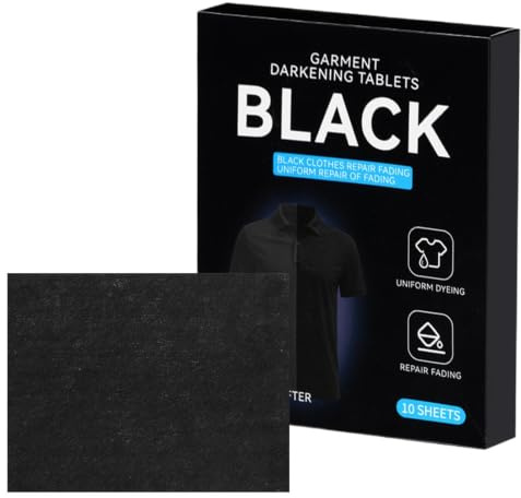 Tygfärger – klädfärg | Black Natural tillbehör textilvård | Tygfärger, klädfärg, svart, naturliga tillbehör, textilvård för jeansskjortor av bomull, linne, ull