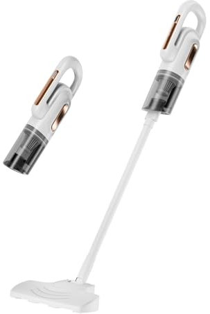 Aoun Aspirapolvere a bastone ricaricabile senza fili, aspirazione 12000 Pa, potente aspirapolvere verticale con filtro HEPA, aspirapolvere domestico leggero per peli di animali domestici, pavimenti in