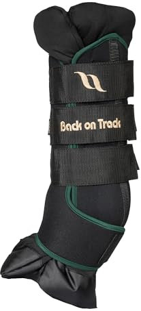 Back on Track Royal Quick Wraps Deluxe for Horses 2033 with Welltex Technology, Sold in Pairs, Green, Large (16)