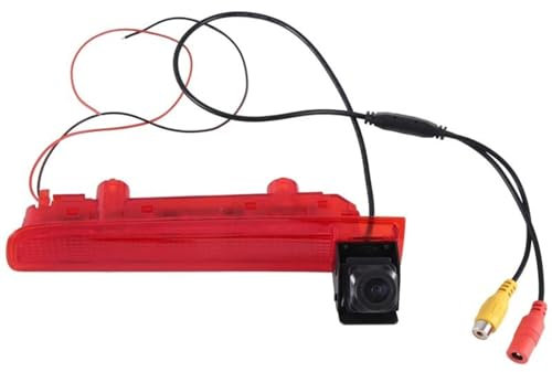 wasserdichte Rückfahrkamera Auto-Bremslicht-Rückfahrkamera Rotes Und Schwarzes Kunststoff Licht Park-Rückfahrkamera Für VW Transporter T5 T6 Van 2010–2019 Parkkamera