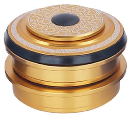 Fahrrad-Steuersatz-Abstandshalter,Fahrrad-Steuersatz - Doppelt abgedichtete Lager aus Aluminiumlegierung | Gerade konische Rohrrahmen-Gabel-Expander-Steckermutter, Fahrrad-Reparaturteile