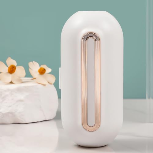 Ptyism Rodillo Quitapelusas de Silicona(Blanco) Rodillo de Pelusas Lavable,Portable Home Travel Lint Roller丨Washable Portable Lint Roller para de Mascotas, Removedor de Pelusa Lavable