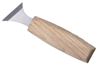WRITWAA Scalpello Manuale per Lavorazione del Legno Testa in Acciaio Cromo-vanadio, Manico in Legno Duro e Punte da Taglio Lucidate, per Laboratorio di Intaglio