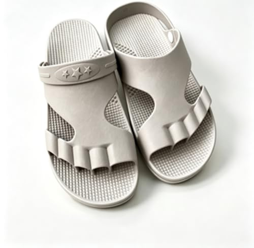 ,C,42~43EU,Sandalias con Separador De Dedos para Mujer, Chanclas De PVC con Diseño Transpirable Y Suela Acolchada; Calzado Elegante Y Cómodo para Lucir Unos Pies Bonitos