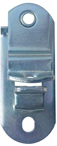 JQuad Trailer Door & Ramp Locking Hasp -3.75 Mounting- Cam Lock Latch Keeper -Zinc- Made in The USA