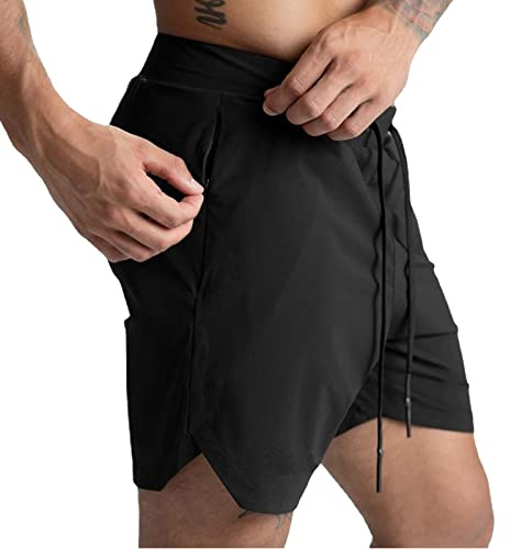 XDSP Shorts Deportivos Hombre Pantalones Cortos Shorts Pantalón Corto de Entrenamiento de Secado Rápido para Correr Jogging Running al Aire Libre Ligero y