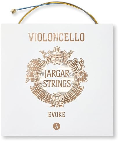 JARGAR Cellosträngar Evoke A 4/4 medium, kolstålkärna, flera lager