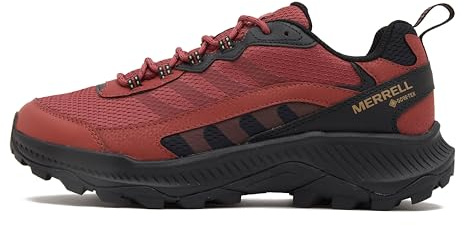 Merrell Men's Speed Strike 2 Gore-TEX® Walking Shoe (Black/Red, UK Footwear Size System, Adult, Men, Numeric, Medium, 10)