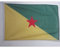 AZ FLAG - Drapeau Guyane française - 45x30 cm - Pavillon Nautique Guyanais - France Spécial Bateau Et Extérieur En Maille Bloquée Avec Anneaux Plastiques Intégrés - 30g