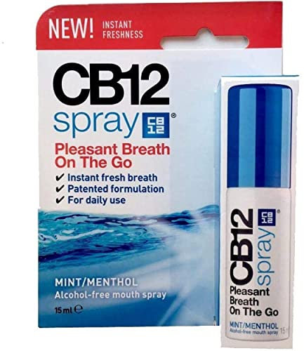 10x CB12 Spray 15ml PZN: 12414534 Mundspray für frischen Atem Alkoholfrei