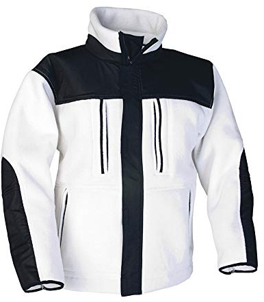 Top Swede 4540-0105-07 Modelo 4540 Polar Funcional, Blanco/Negro, Talla XL