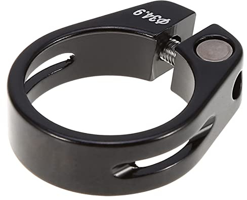 Collier de Selle de Vélo 34,9 mm, Aluminium, Universel, pour Tige de Selle VTT