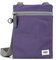 ROKA Chelsea Small Crossbody Phone Bag for Women & Men - Multi Pockets, Chunky Zip, Adjustable Strap for Mobile Phones, Wallet, Cards - Mulberry
