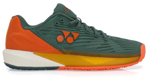 YONEX Herren Eclipsion 5 Cly Tennisschuhe Sandplatzschuh Oliv - Orange 41
