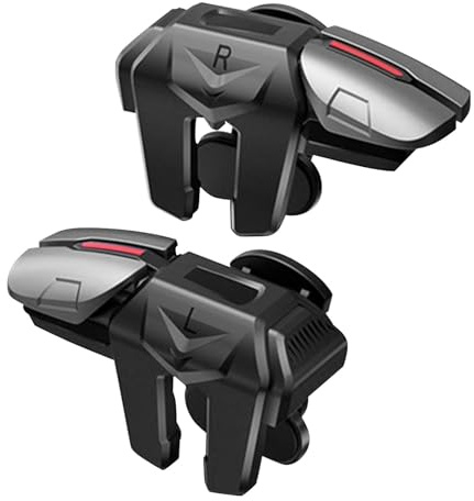 Phone Game Trigger - Controlador de videojuegos móvil, gatillo de juego de alta precisión | 2 accesorios de juego universales para teléfonos, disparador de juego ajustable para un juego suave