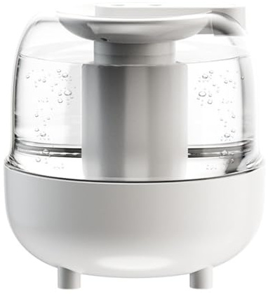 Humidificador inalámbrico que funciona con la batería: humectante de aire recargable inalámbrico con tanque 4L de relleno, difusor de niebla fría ultra tranquila | Fabricante portátil para la