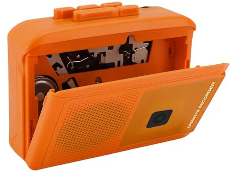 Generisch Numériseur de cassettes rétro, enregistreur de cassettes avec installation facile, conversion de bande classique en MP3 clairs, voyage en enregistreur numérique