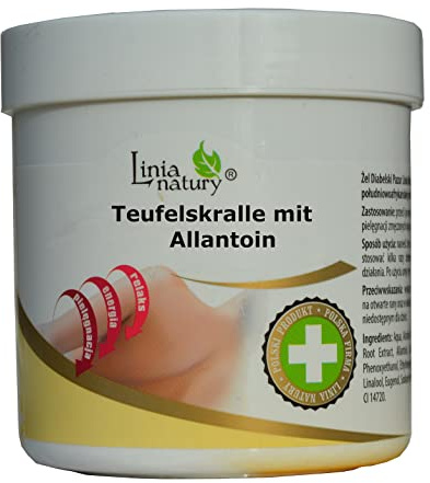 Teufelskralle Salbe, Gel mit Allantoin und Rizinusöl, 250ml, für das Bewegungsapparat, salbe, balsam, kapseln spray, gelenke