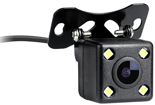 XTRONS Caméra de recul 1080p AHD pour voiture - Prend en charge la caméra 1080p - Grand angle de vue de 170 ° - Étanche à la poussière et à l'eau - IP68 - CMOS - Vision nocturne