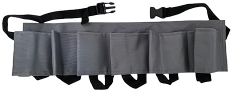 Beer Belt Holster, Beer Soda Bottle Holder Belts, Drink Can Holder, Adjustable Waist Pack Bag, Holds 6 Cans, Perfect for Parties, Picnics, Hiking, Grey, 30-54 (Waist Size Range), Beer Belt