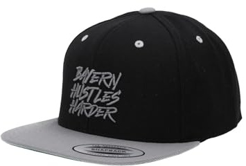 FC Bayern München Basketball I Snapback I Baseballcap I Hustles Harder I Erwachsene I Schwarz